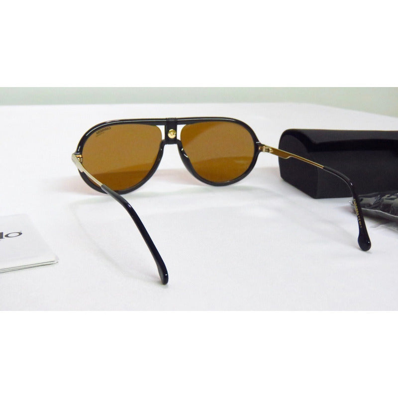 Lentes Sol Carrera 1020s Iconic Bridge Round Pilot 60mm Suns