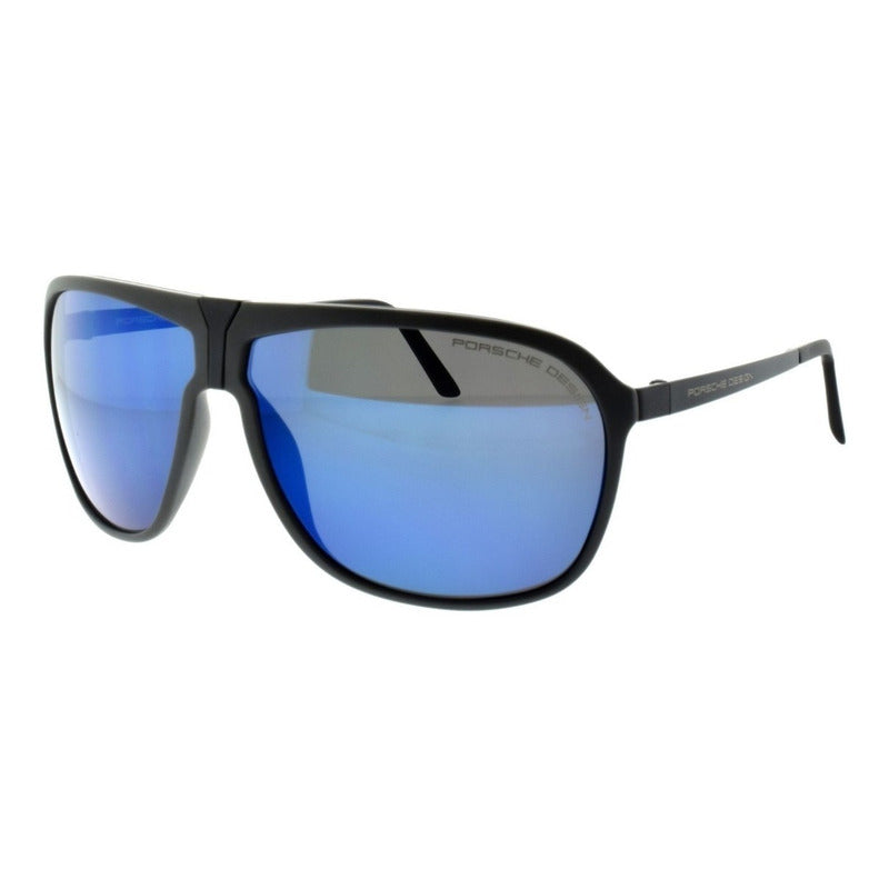 Lentes Gafas De Sol Porsche Design P86bf V Black Italy 64mm