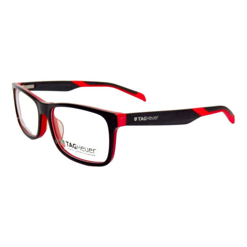 Lentes Tag Heuer Th0551 B Urban France Armazón Oftálmic 57mm