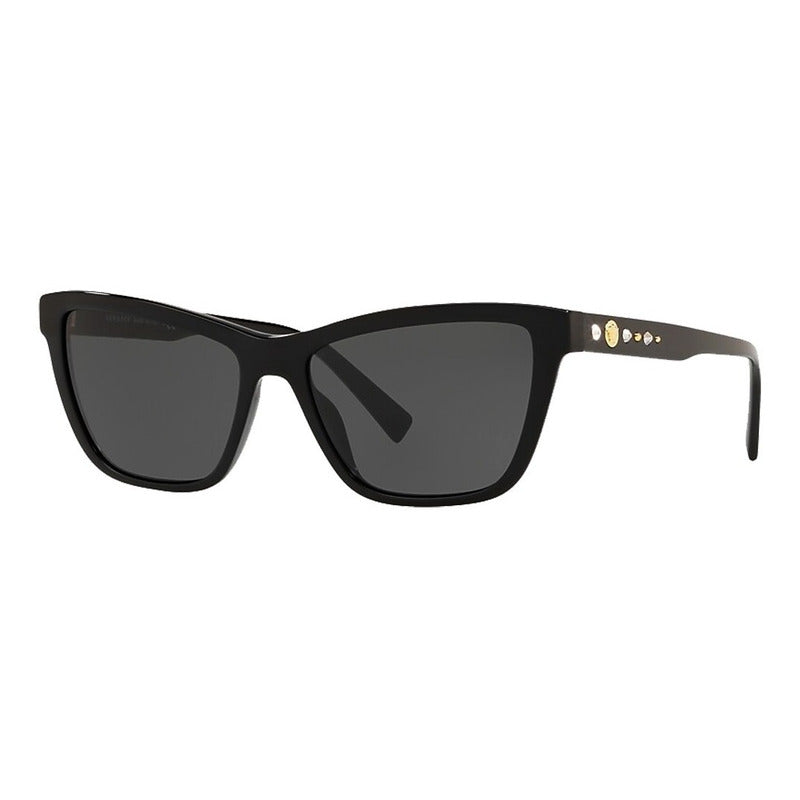 Lentes De Sol Versace Ve4354b Soft Cat Eye 55mm Suns