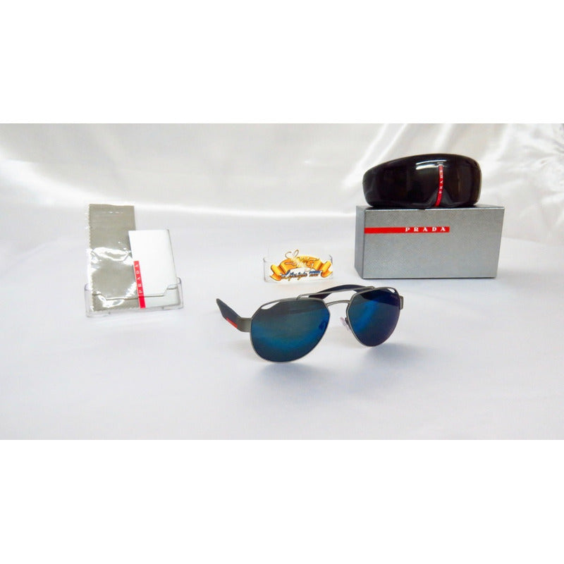 Lentes Sol Prada Ps57us Sport Double Bridge Pilot 59mm Suns