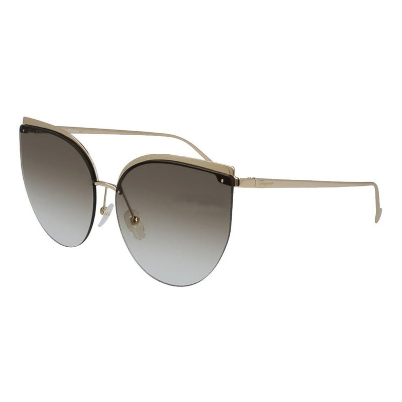 Lentes De Sol Ferragamo Sf195s Fashion Cat Eye 64mm Suns