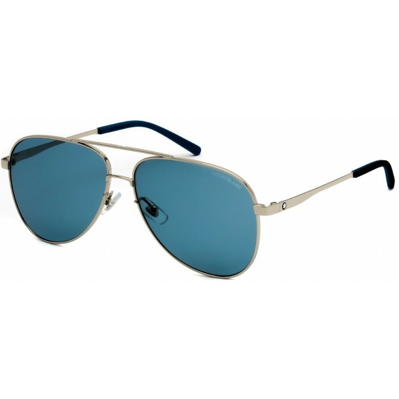 Lentes De Sol Mont Blanc Mb0103s Iconic Pilot Japan 59mm