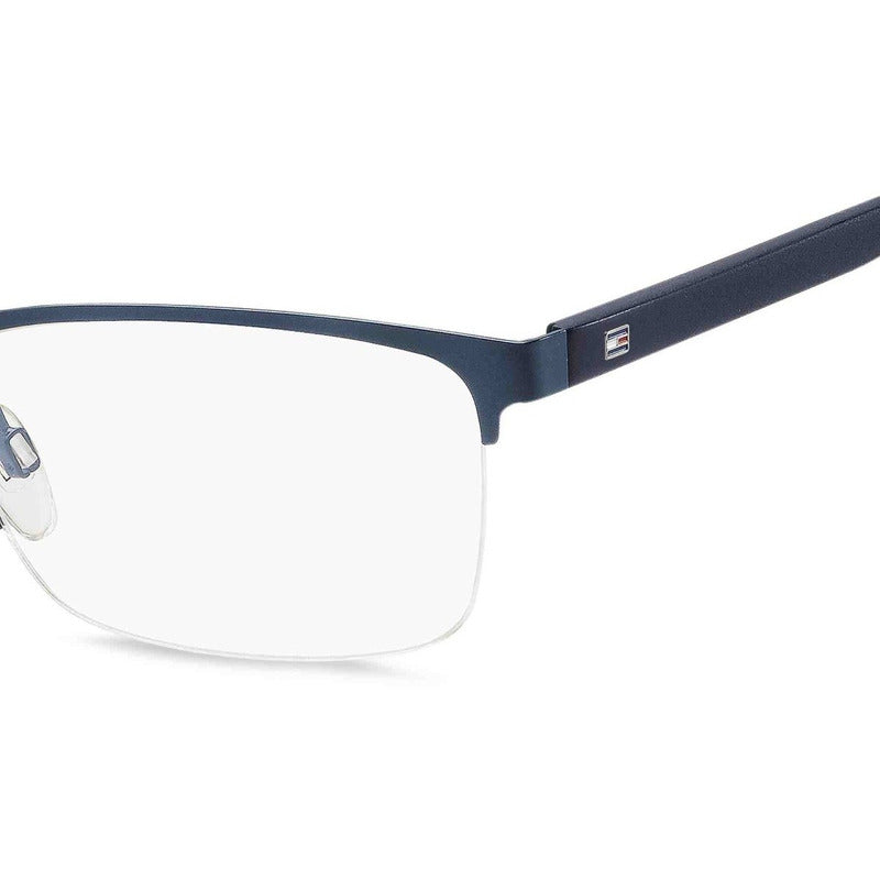Lentes Tommy Hilfiger Th1528 Steel Armazón Oftálmico 53mm