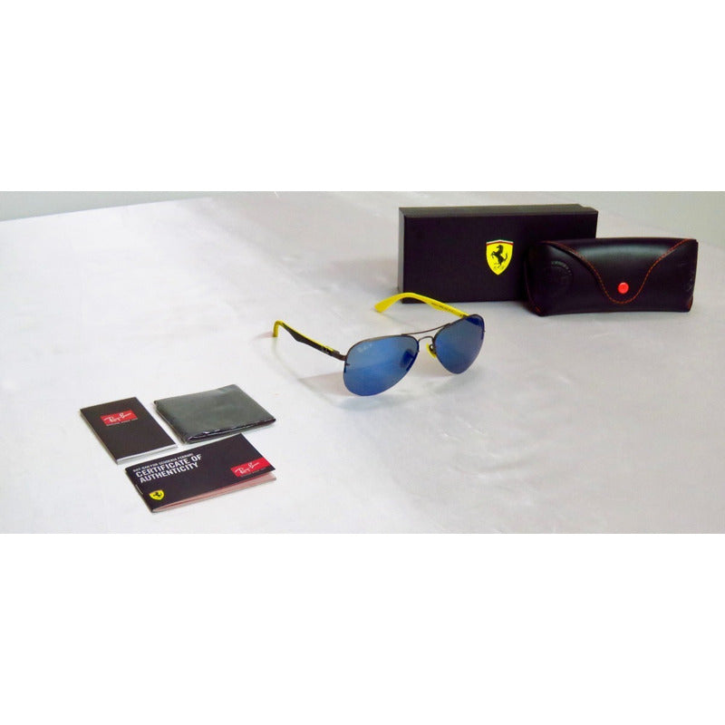 Lentes De Sol Ray-ban Rb3460m Scuderia Ferrari Edition 59mm