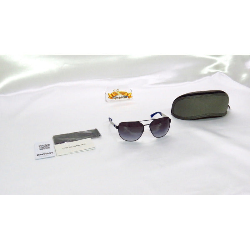 Lentes De Sol Emporio Armani Ea2064 Metallic 62mm Suns