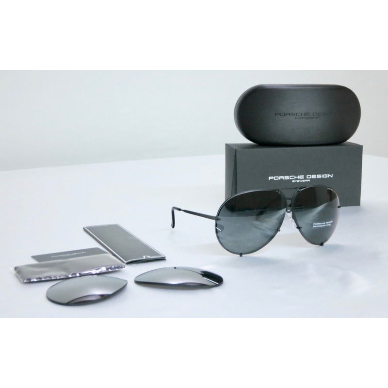 Lentes Gafas De Sol Porsche Design P8478 Muy Amplios Premium