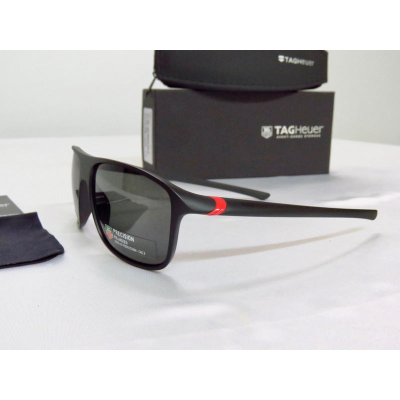 Lentes Gafas De Sol Tag Heuer Th6041 Sport France 59mm Suns