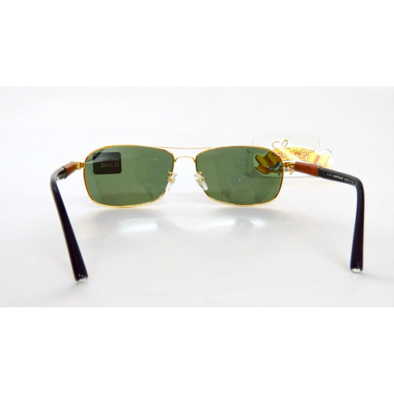Lentes Mont Blanc Mb410s Goldish Frame Polarized Italy 61mm