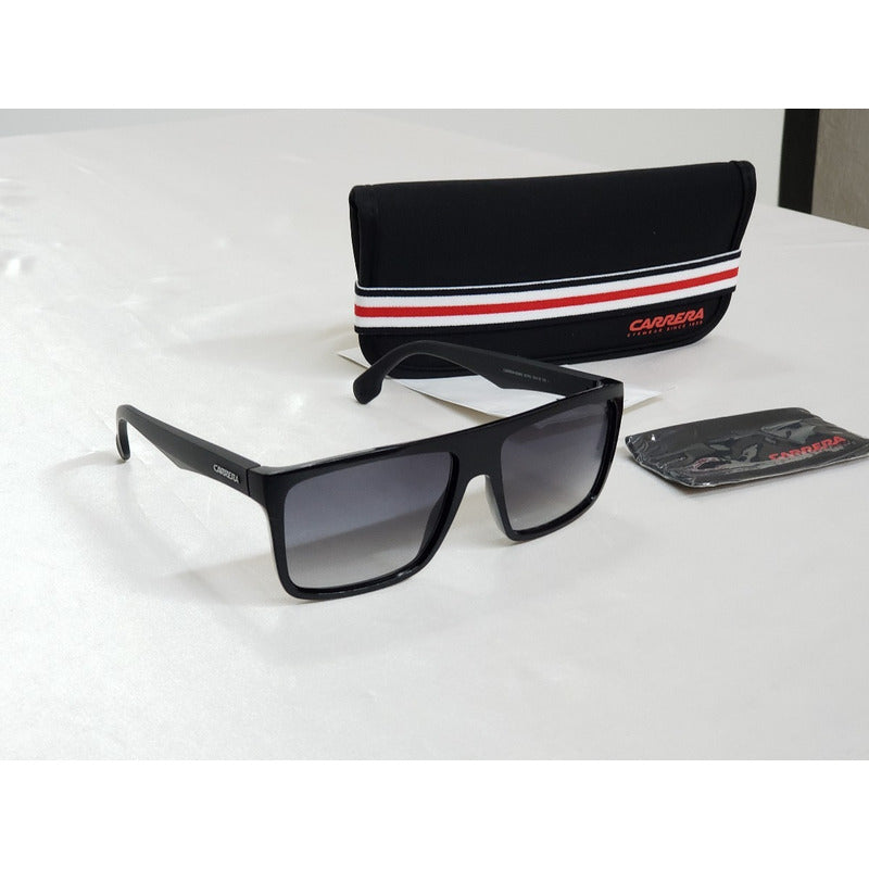 Lentes Gafas De Sol Carrera 5039/s Shiny Black Square Made In Slovenia