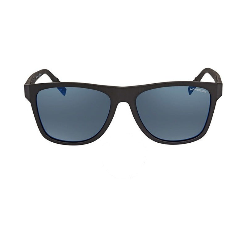 Lentes Sol Mont Blanc Mb0062s Iconic Square Italy 56mm Suns