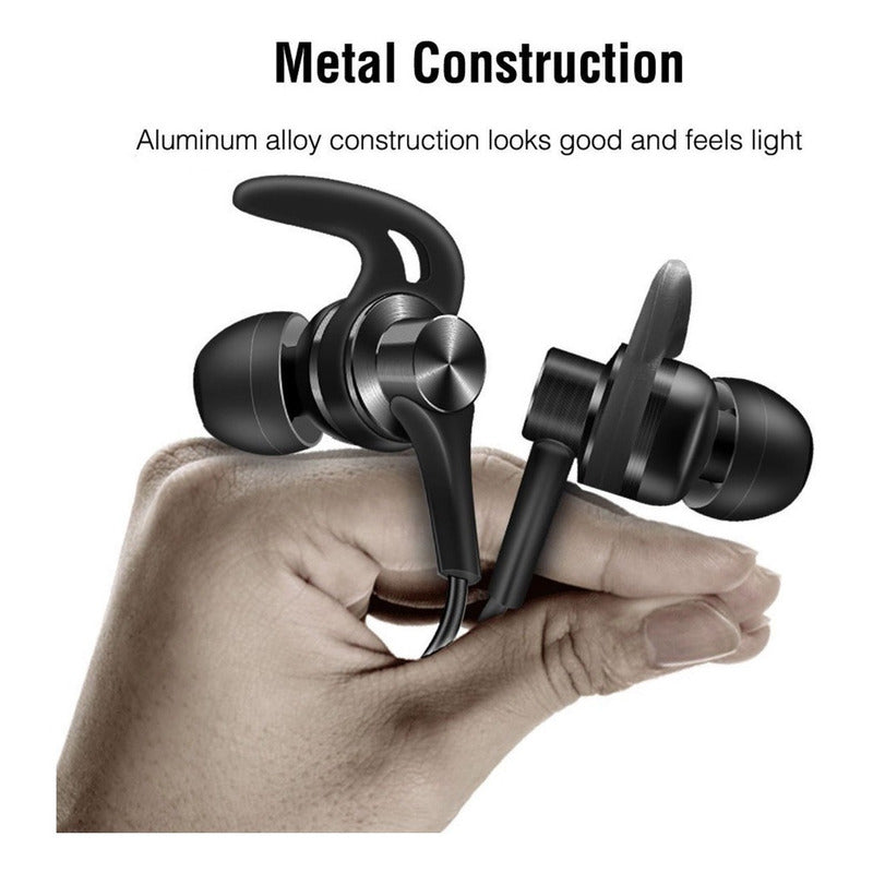 Audífonos De Metal Genuinos Cómodos Dormir Ejercicio Earbuds