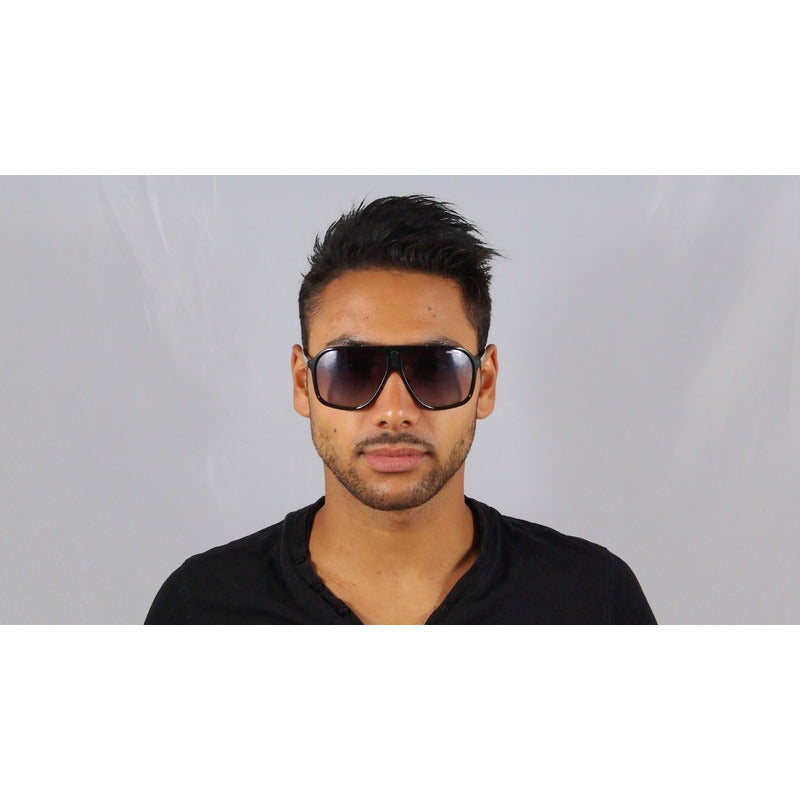 Lentes Sol Carrera 6016s Iconic Bridge Classic Pilot 62mm