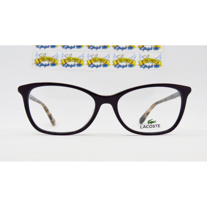 Lentes Armazón Lacoste L2791 Oftálmico Soft Cat Eye 54mm