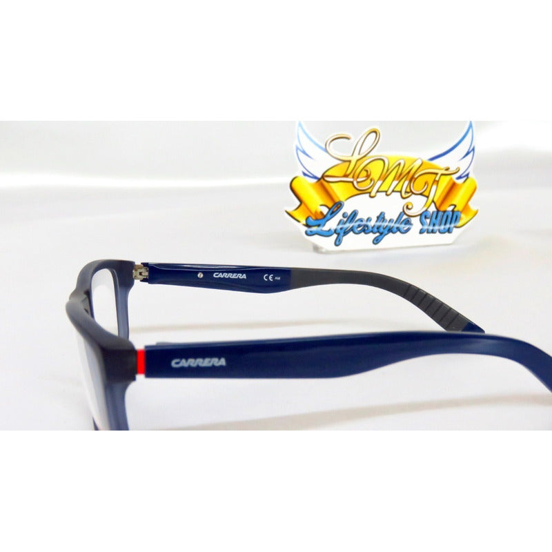 Lentes Gafas Carrera 8813 Oftálmicos Shiny Black Square 55mm