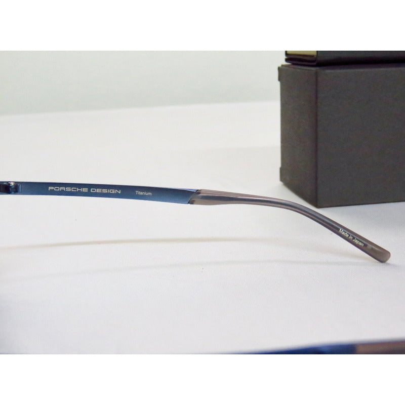 Lentes Sol Porsche Design P8657 Titanium Pilot 62mm Suns