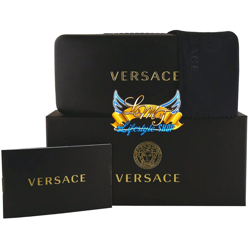 Lentes Sol Versace Ve4391 Shield Medusa Italy 48mm Suns