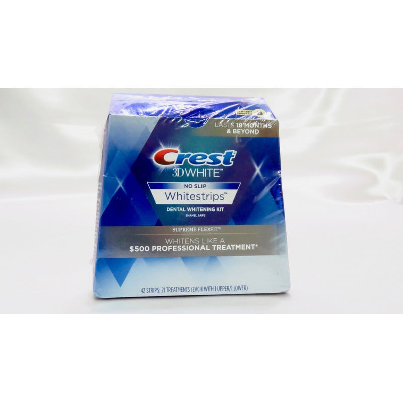 Crest 3d Kit 42 Whitestrips Supreme Flexfit +18 Meses Us$500