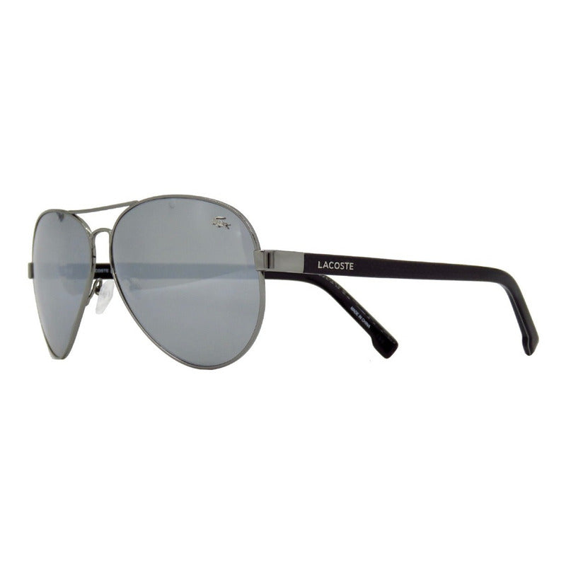 Lentes De Sol Lacoste L163s Embossed Logo Pilot 62mm Suns