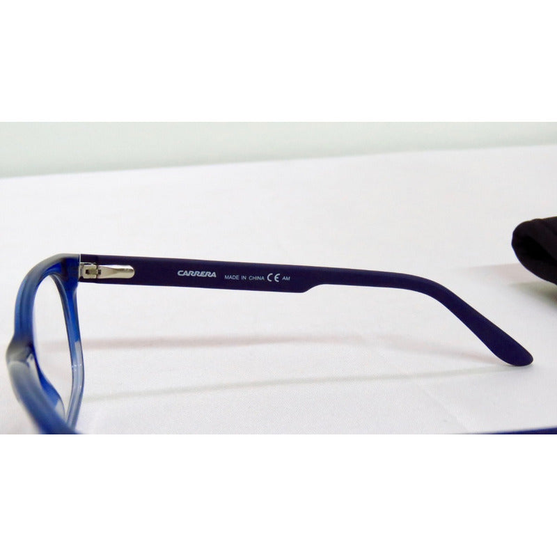 Lentes Carrera 6652 Blue Square Armazón Oftálmico 53mm