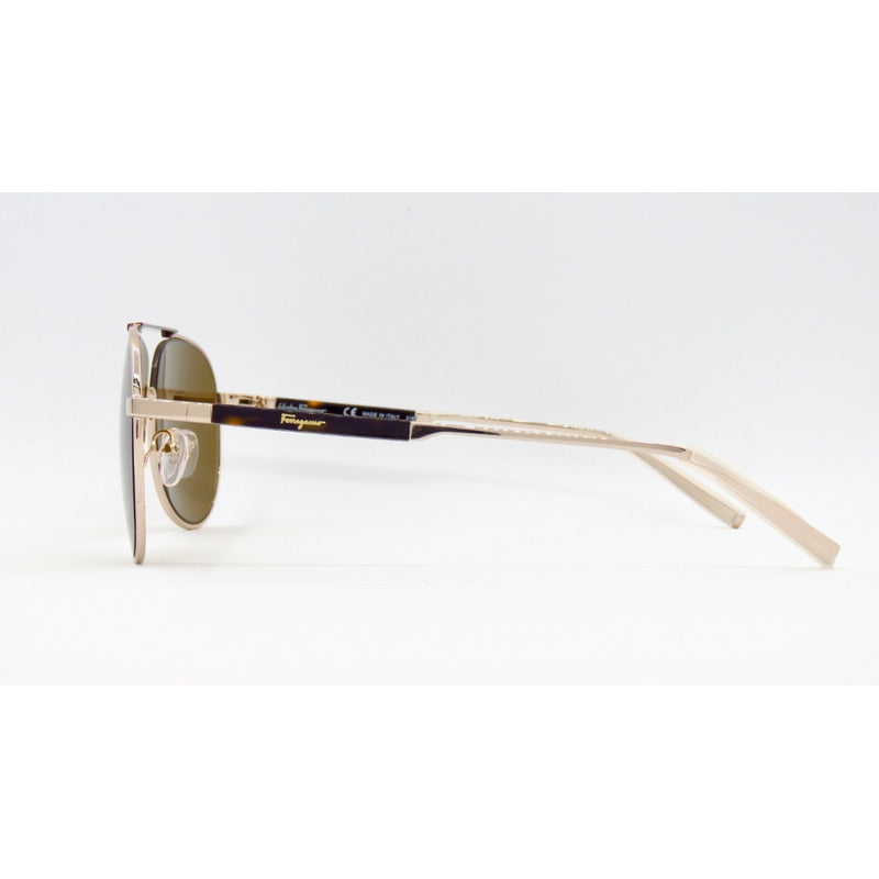 Lentes Sol Salvatore Ferragamo Sf174s Pilot Italy 60mm Suns