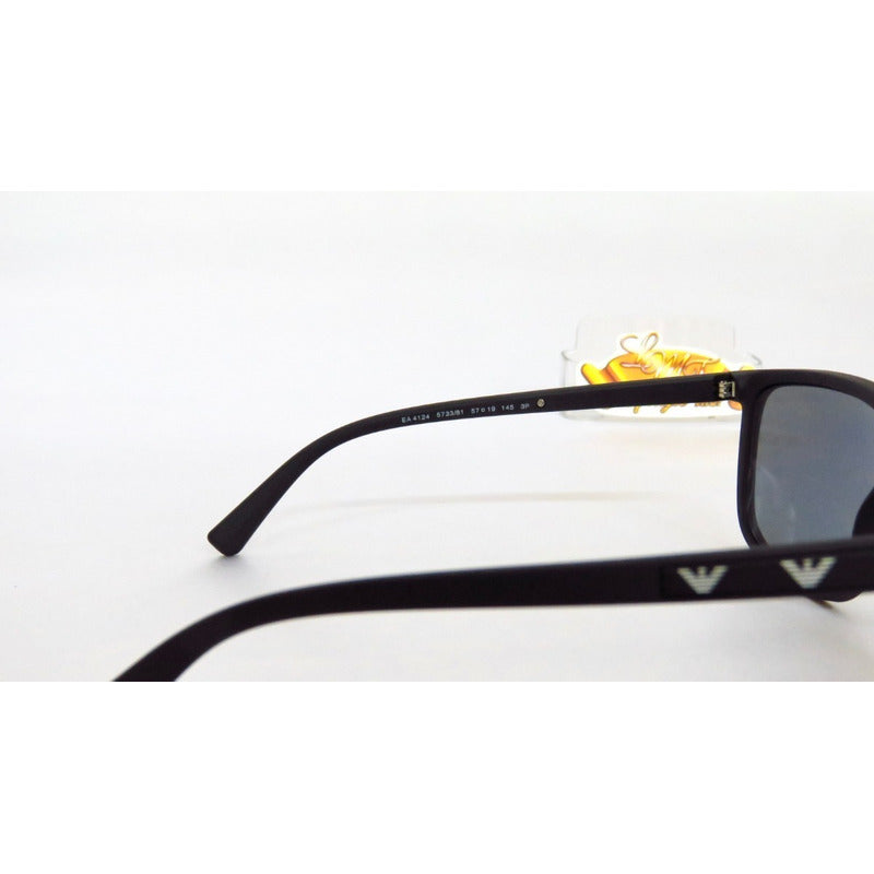 Lentes Sol Emporio Armani Ea4124 Black Polarized 57mm Suns