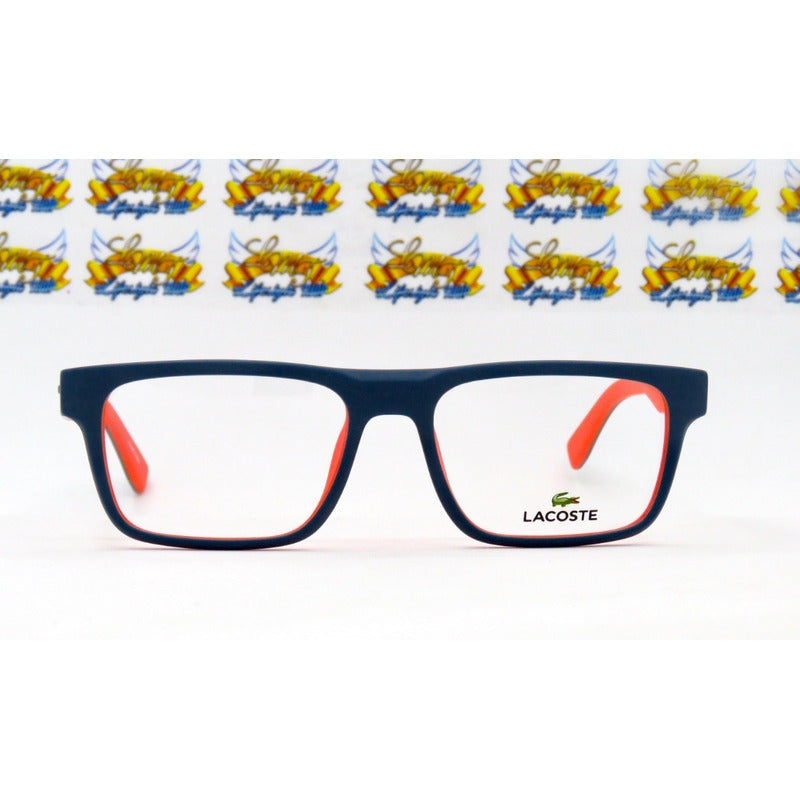 Lentes Lacoste L2797 Contrast Square Armazón Oftálmico 54mm