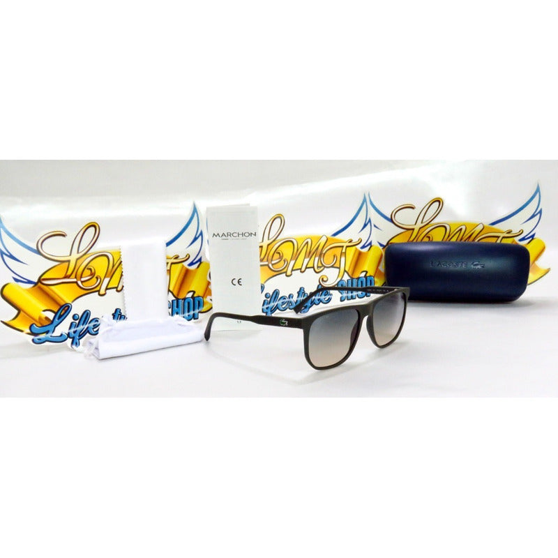 Lentes Sol Lacoste L922s Iconic Geometric Pilot 57mm Suns