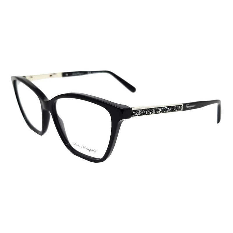 Lentes Ferragamo Sf2804r Cat Eye Armazón Oftálmico 55mm