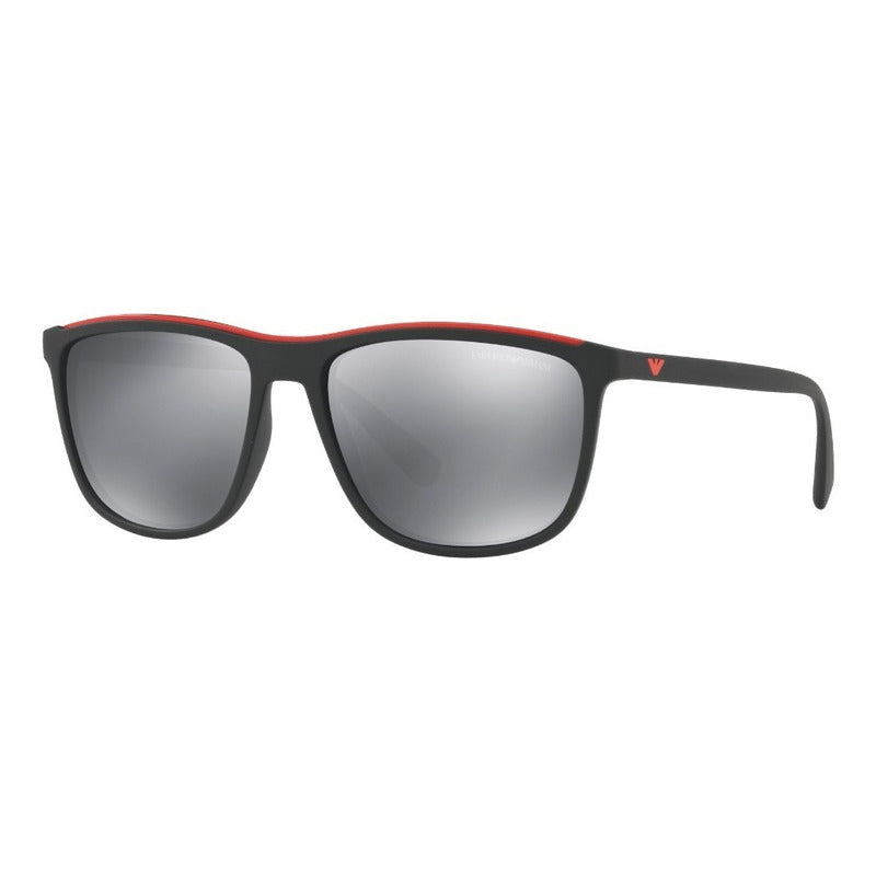 Lentes Sol Emporio Armani Ea4109f Stripe Square 58mm Suns