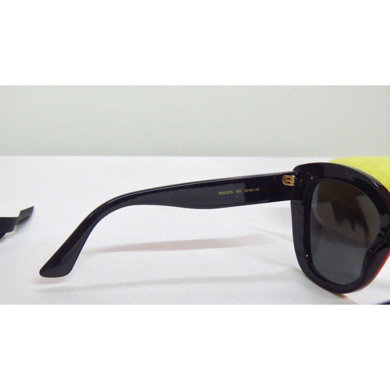 Lentes Sol Gucci Gg0327s Cat Eye Influencer Italy 52mm Suns