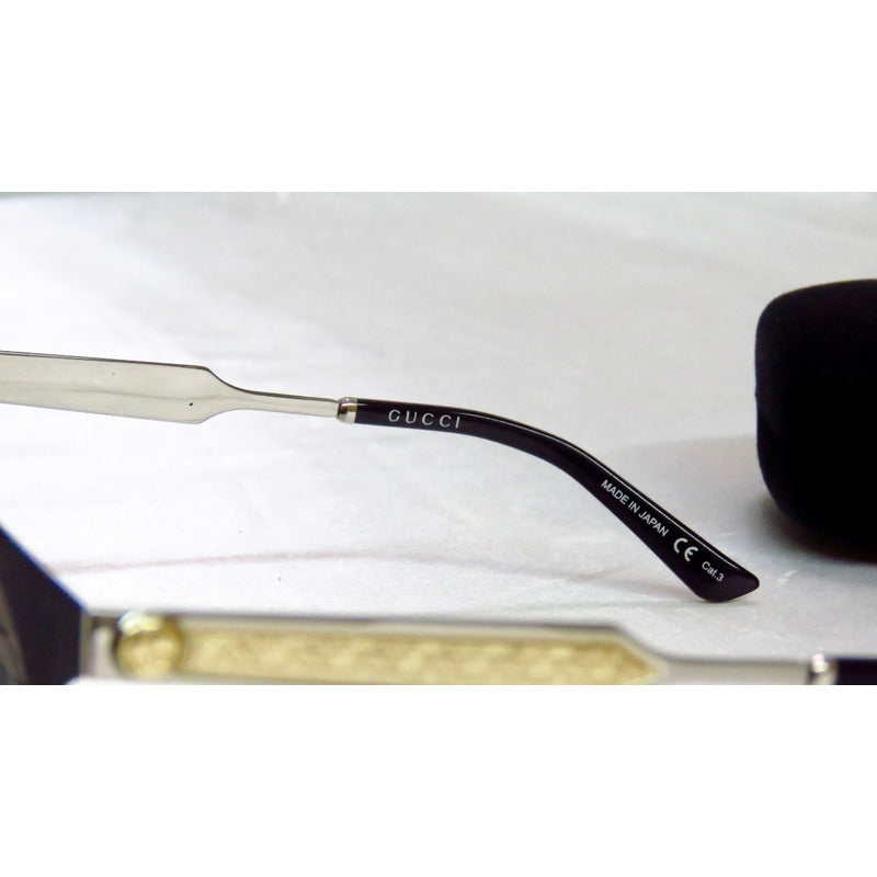 Lentes De Sol Gucci Gg0075s Club Unisex Japan 56mm Suns