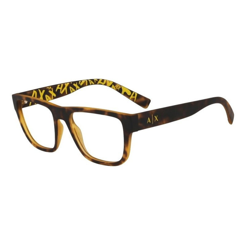Lentes Armani Exchange Ax3062f Print Armazón Oftálmic 54mm