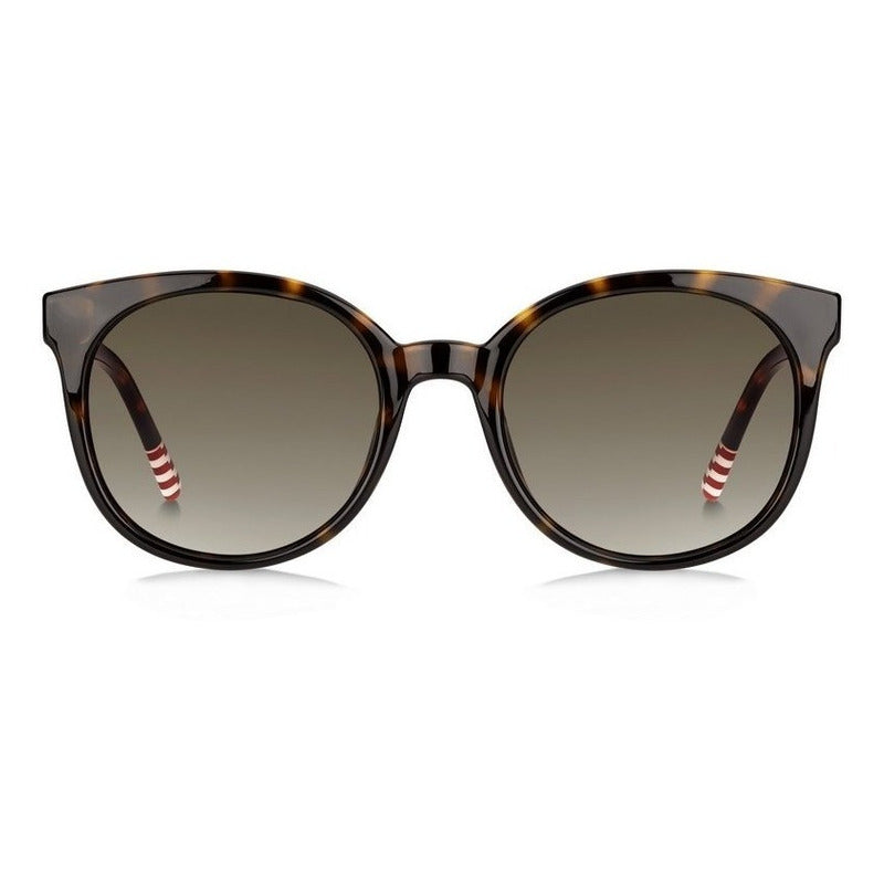 Lentes De Sol Tommy Hilfiger Th1482s Contrast Round 52mm