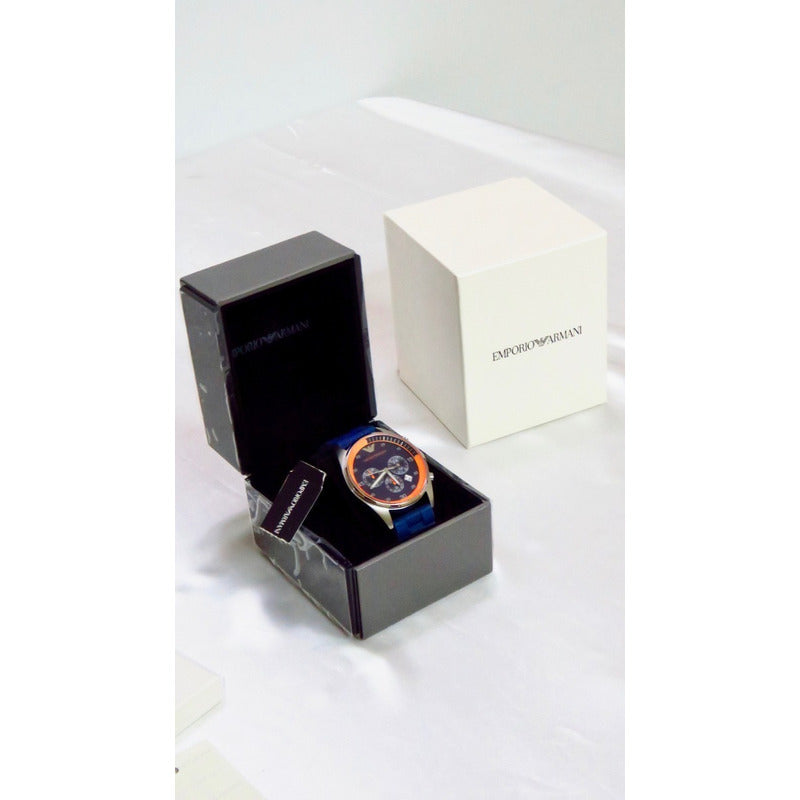 Reloj Emporio Armani Ar5864 Nautical Chronograph 43mm