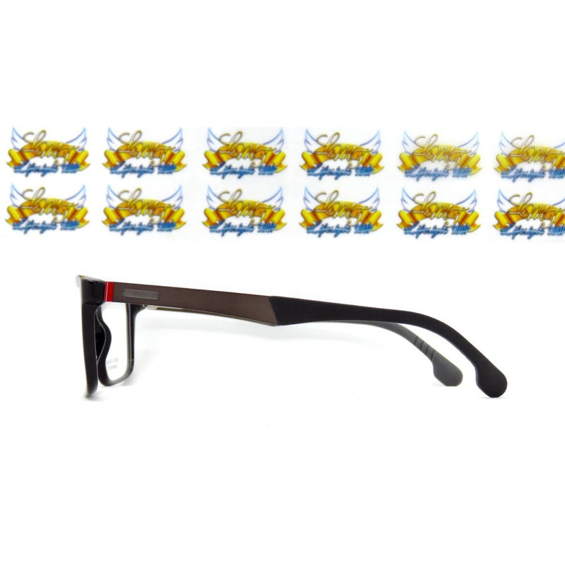 Lentes Carrera 8825v Iconic Rectangle Armazón Oftálmico 55mm