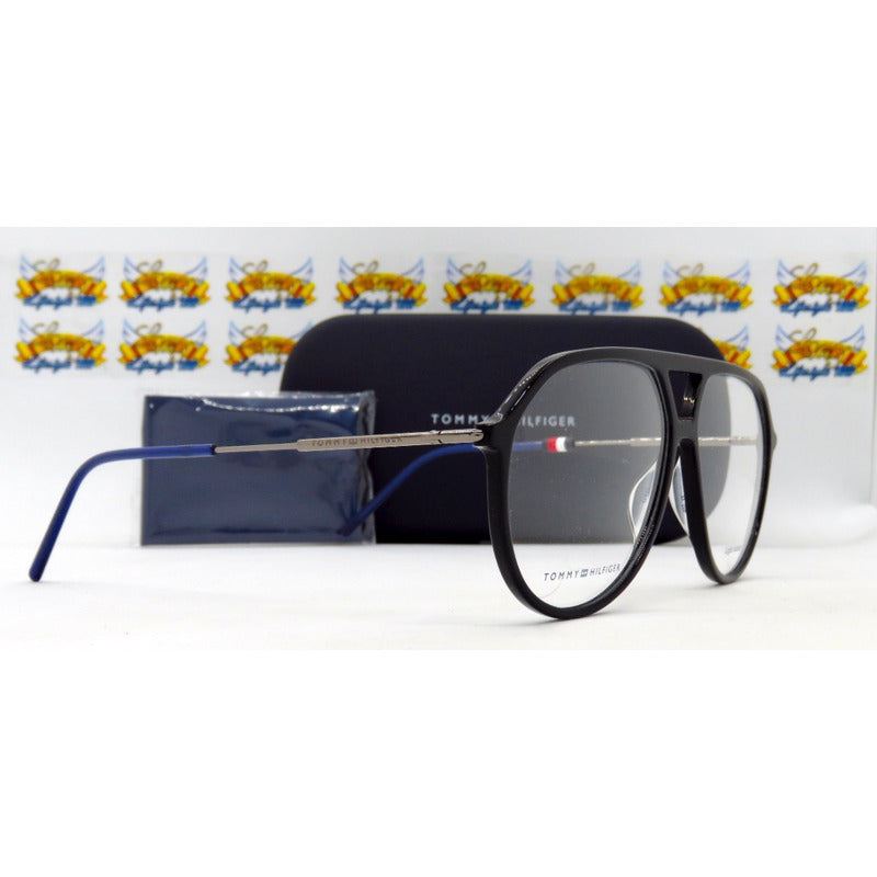 Lentes Tommy Hilfiger Th1629 Pilot Armazón Oftálmico 57mm