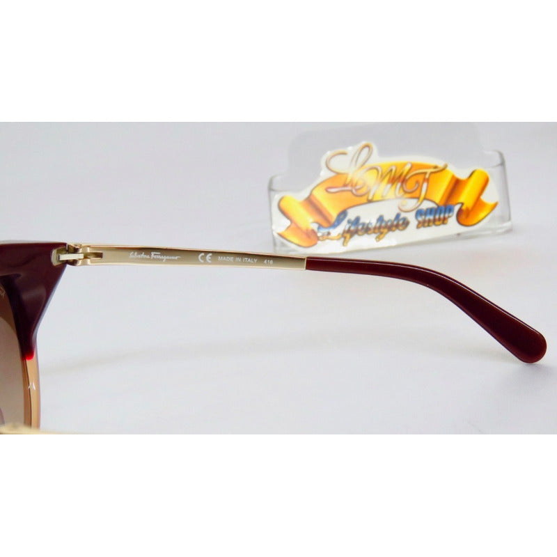 Lentes De Sol Salvatore Ferragamo Sf855s Round 52mm Suns