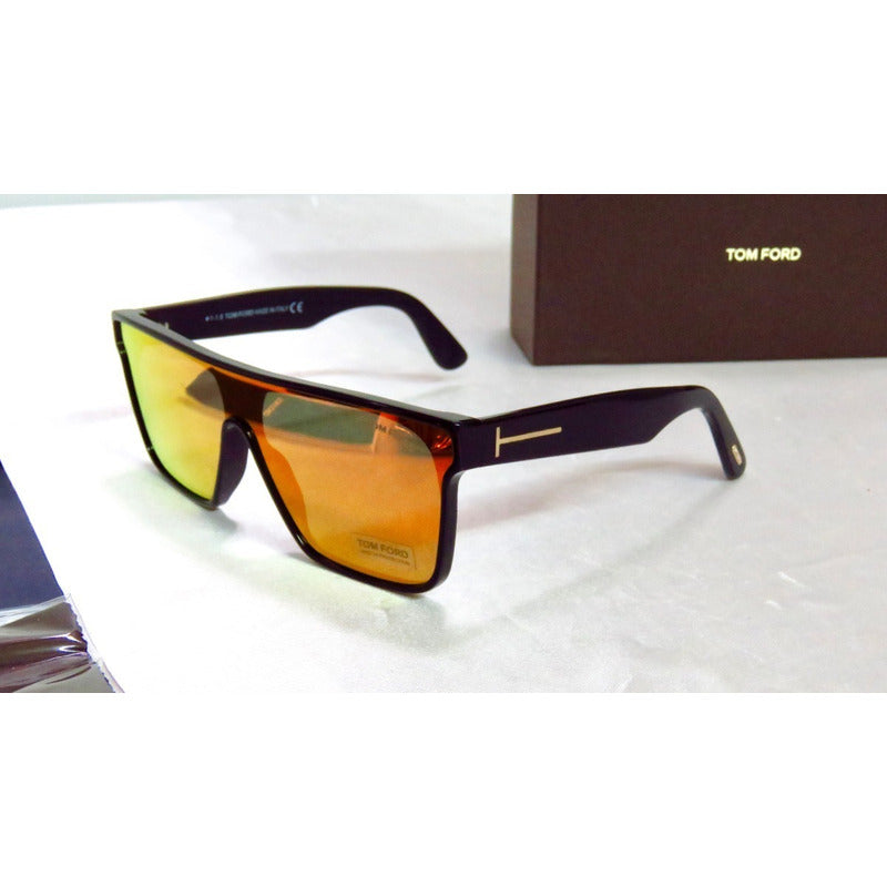 Lentes Sol Tom Ford Ft0709 Whyat Soft Shield Italy 99mm Suns