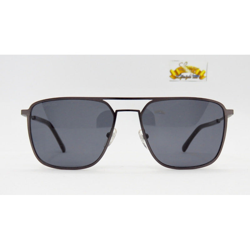 Lentes De Sol Lacoste L194s Silver Metal Navigator 57mm Suns