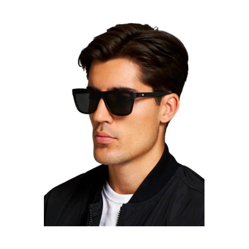 Lentes Sol Mont Blanc Mb0062s Iconic Square Polarized 56mm