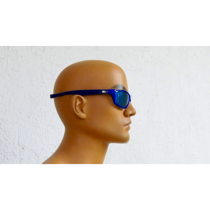 Lentes Gafas Sol Lacoste L744s Sport Wrap Amplios 64mm Suns