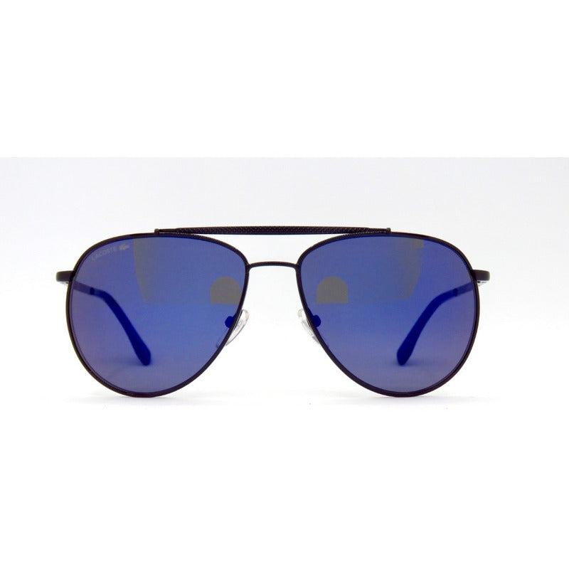 Lentes Sol Lacoste L177s Double Bridge Metal Pilot 57mm Suns