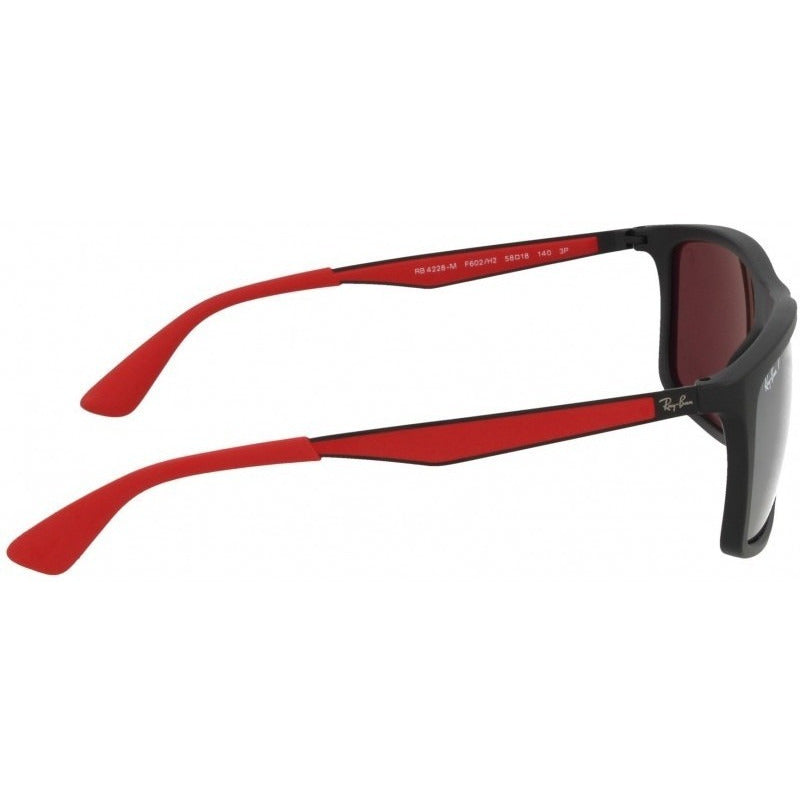 Lentes Sol Ray Ban Rb4228m Scuderia Ferrari Polarized 58mm