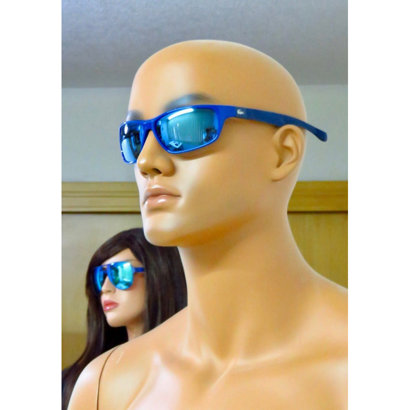 Lentes Gafas Sol Lacoste L744s Sport Wrap Amplios 64mm Suns