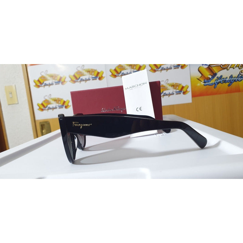 Lentes De Sol Salvatore Ferragamo Sf930s Cat Eye 56mm Suns