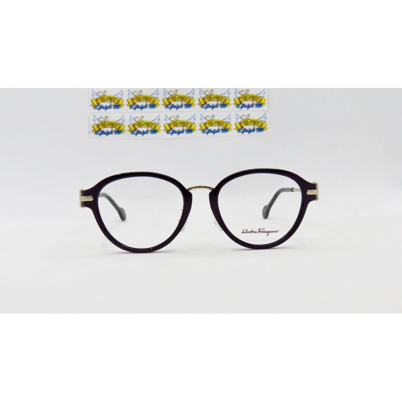 Lentes Ferragamo Sf2826 Buckle Armazón Oftálmico 51mm