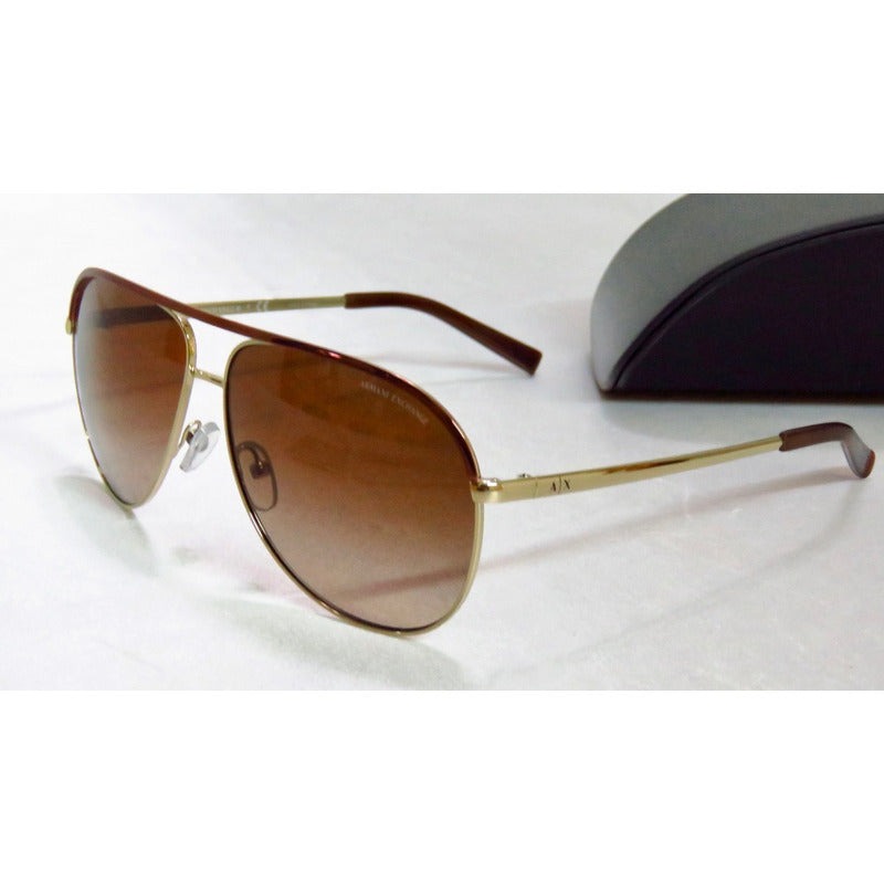 Lentes De Sol Armani Exchange Ax2002 Classic Pilot 61mm Suns