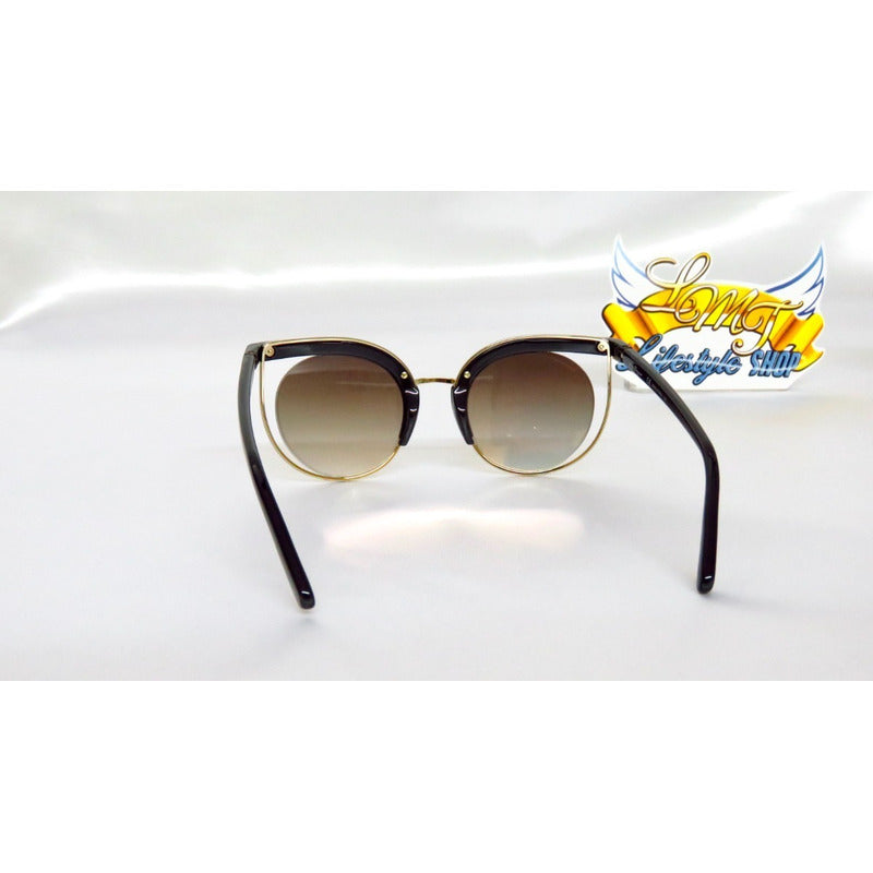 Lentes De Sol Ferragamo Sf909s Fashion Round Italy 51mm Suns
