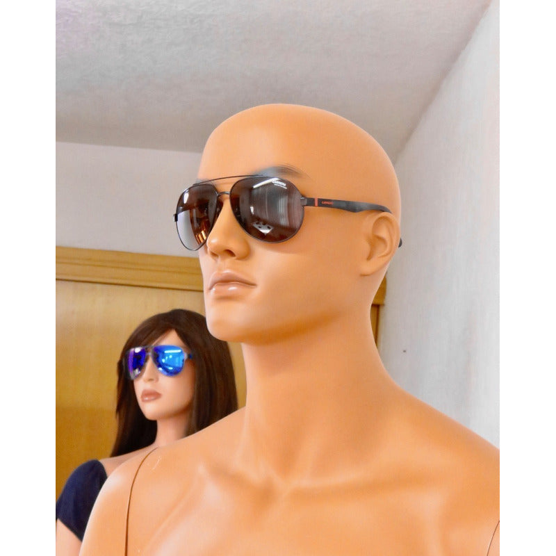 Lentes Sol Carrera 8025s Metal Pilot Hd Polarized 63mm Suns